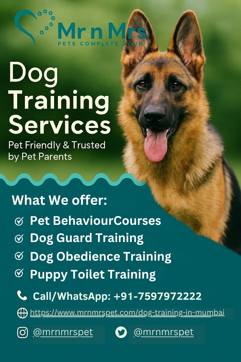 Dog Training Service in Mumbai